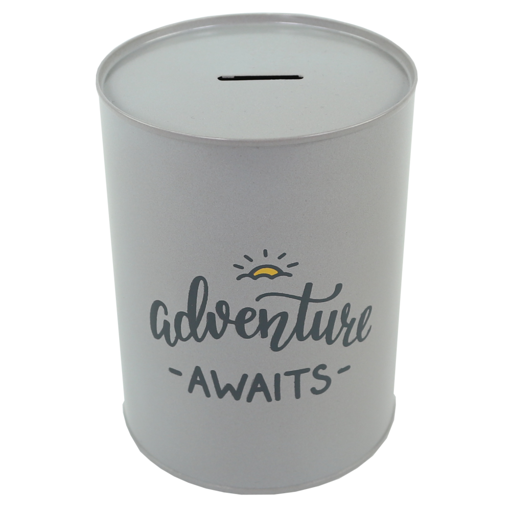 Adventure Awaits Savings Tin, , large