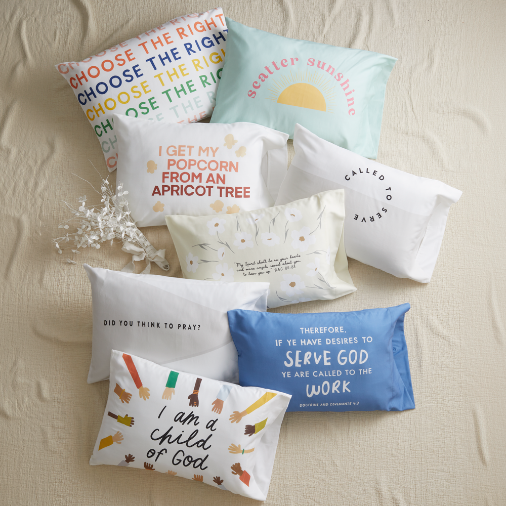 Popcorn from an Apricot Tree Pillowcase, , large