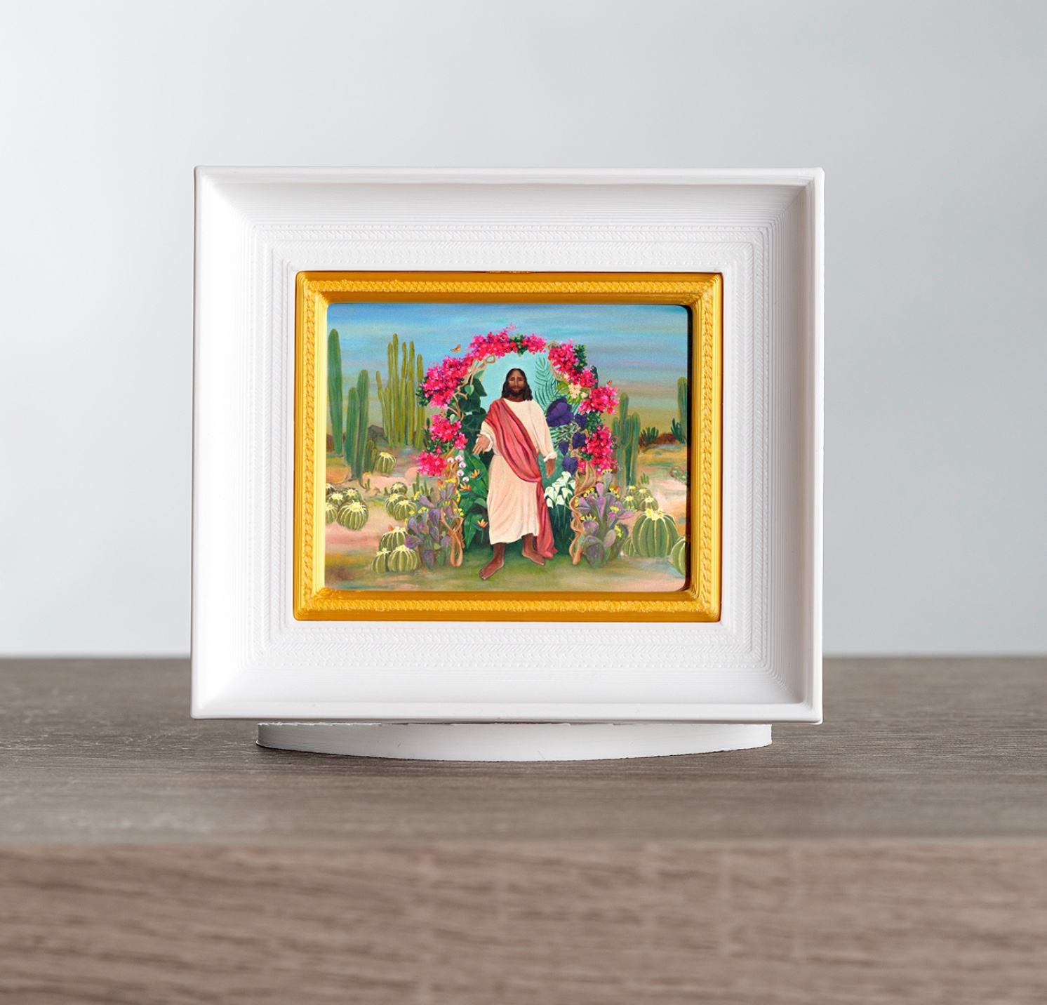 Making Space for Us, Small and Simple (2.75x3 Framed Art)