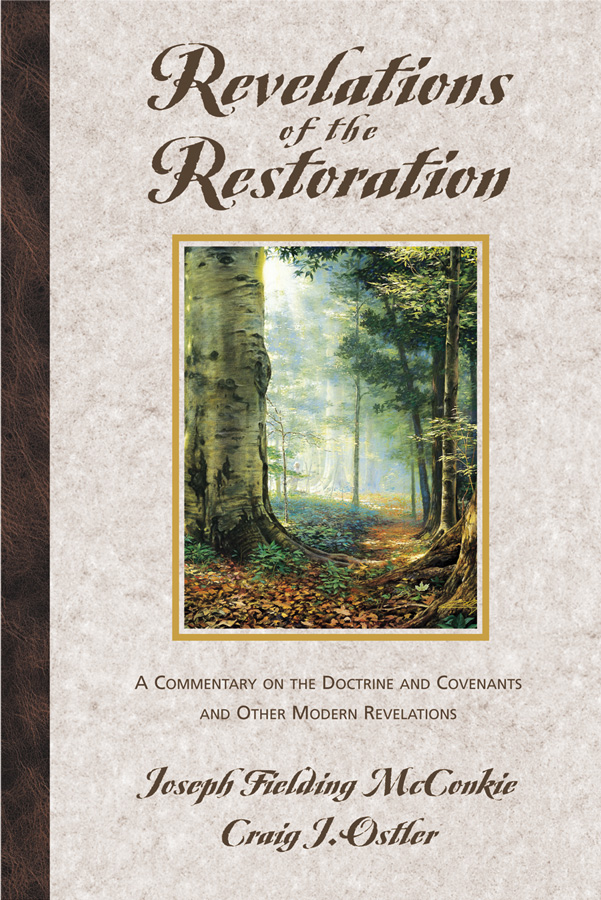 Revelations of the Restoration