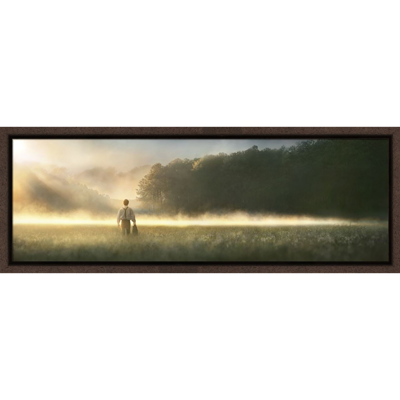 Spring Morning (19x51 Framed Size)