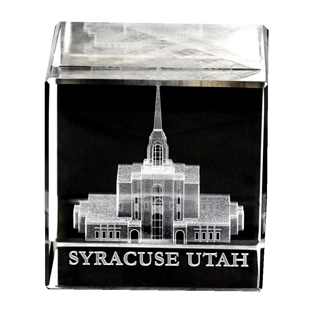 Crystal Cube Syracuse Utah Temple