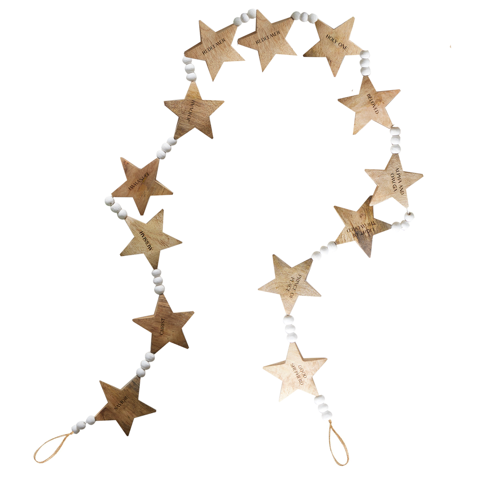 Names of Christ Hanging Stars Garland, , large image number 5