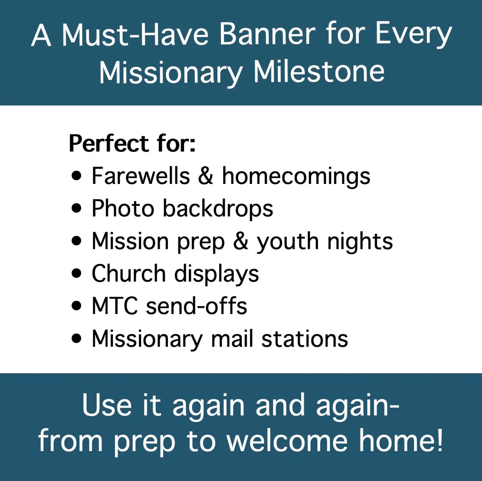 Called to Serve Missionary Banner, , large image number 3