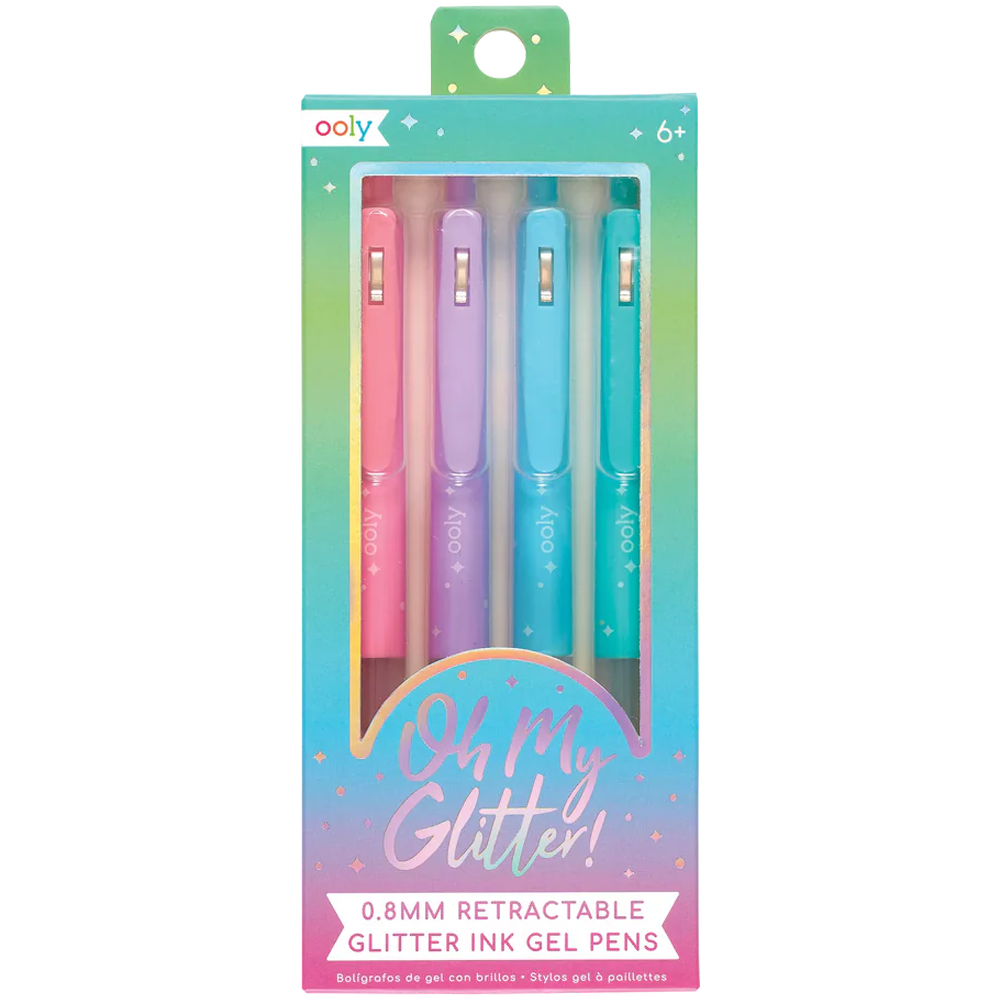 Oh My Glitter! Retractable Gel Pens