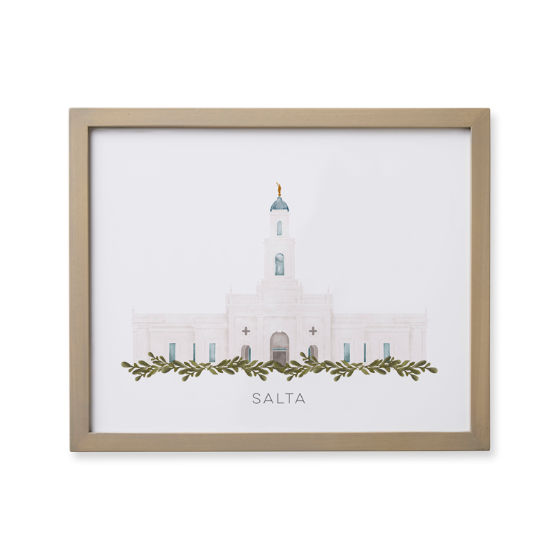 Salta Argentina Temple (18x22 Framed Paper Print), , large image number 0