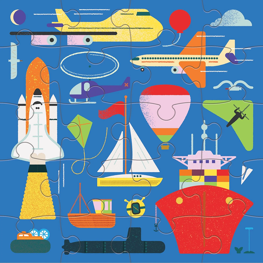 On the Move Magnetic Puzzles, , large