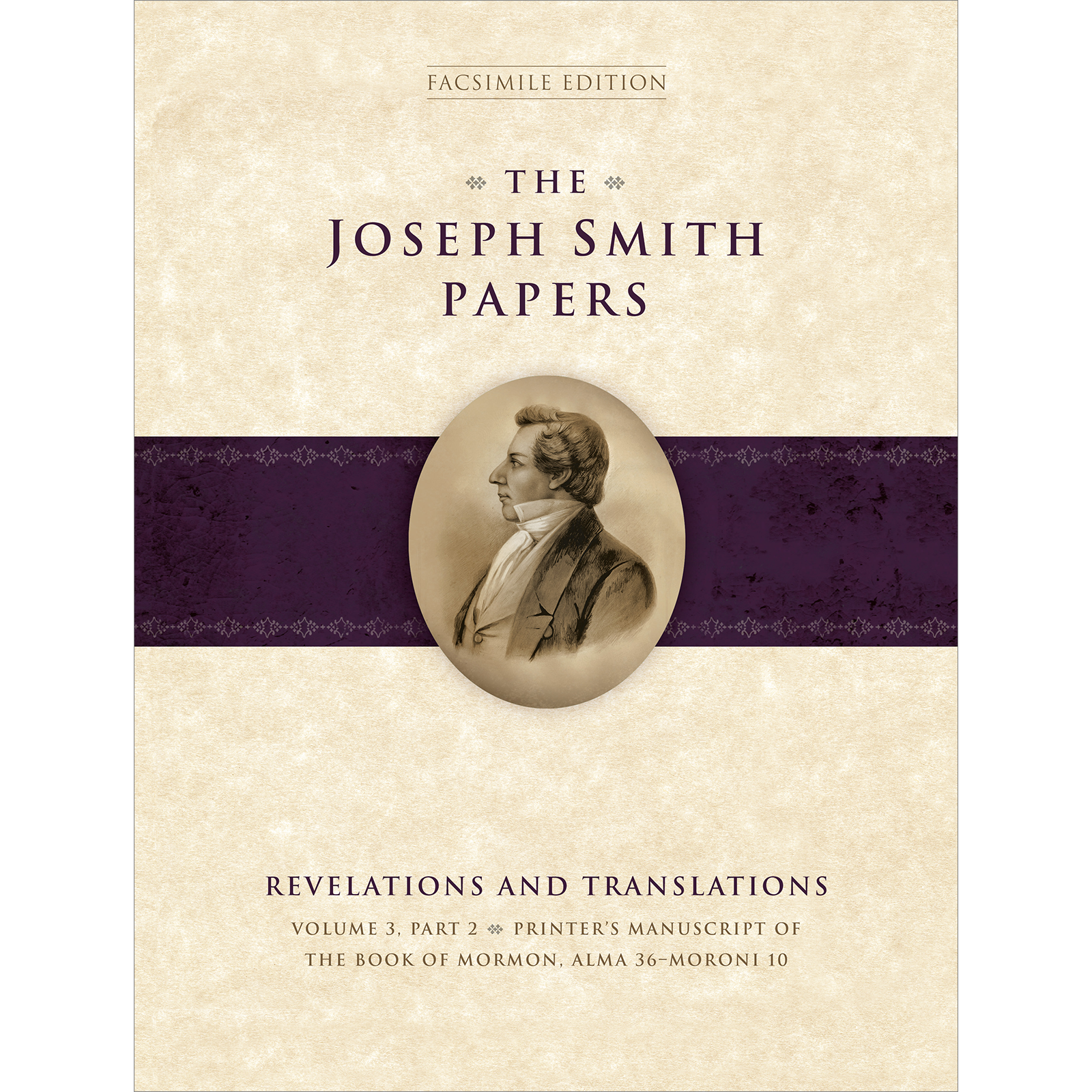 The Joseph Smith Papers, Revelations and Translations, Vol. 3, Part 2: Printer's Manuscript of the Book of Mormon, Alma 36-Moroni 10, , large image number 0