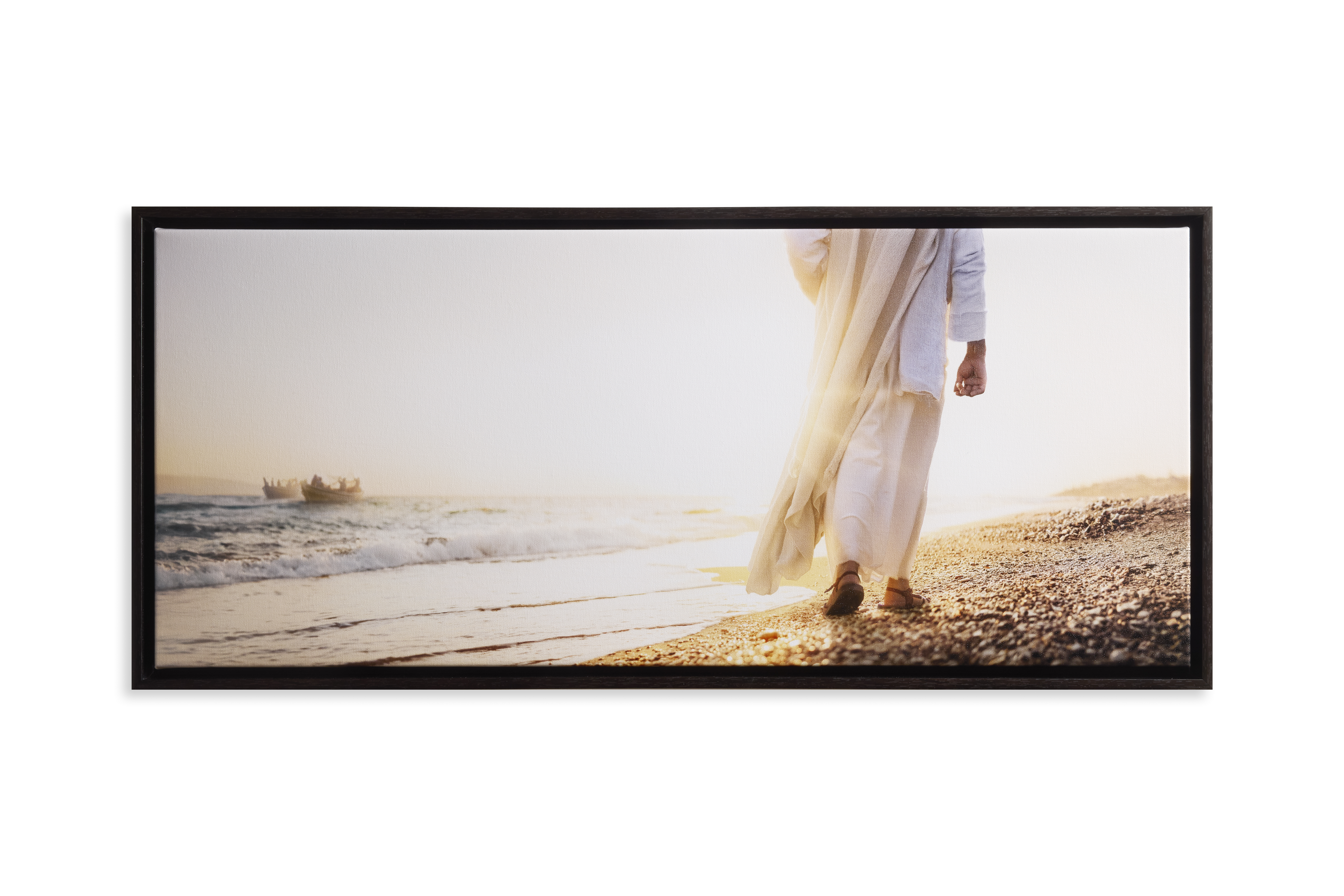 Return of the Master (15x34 Framed Canvas Print)