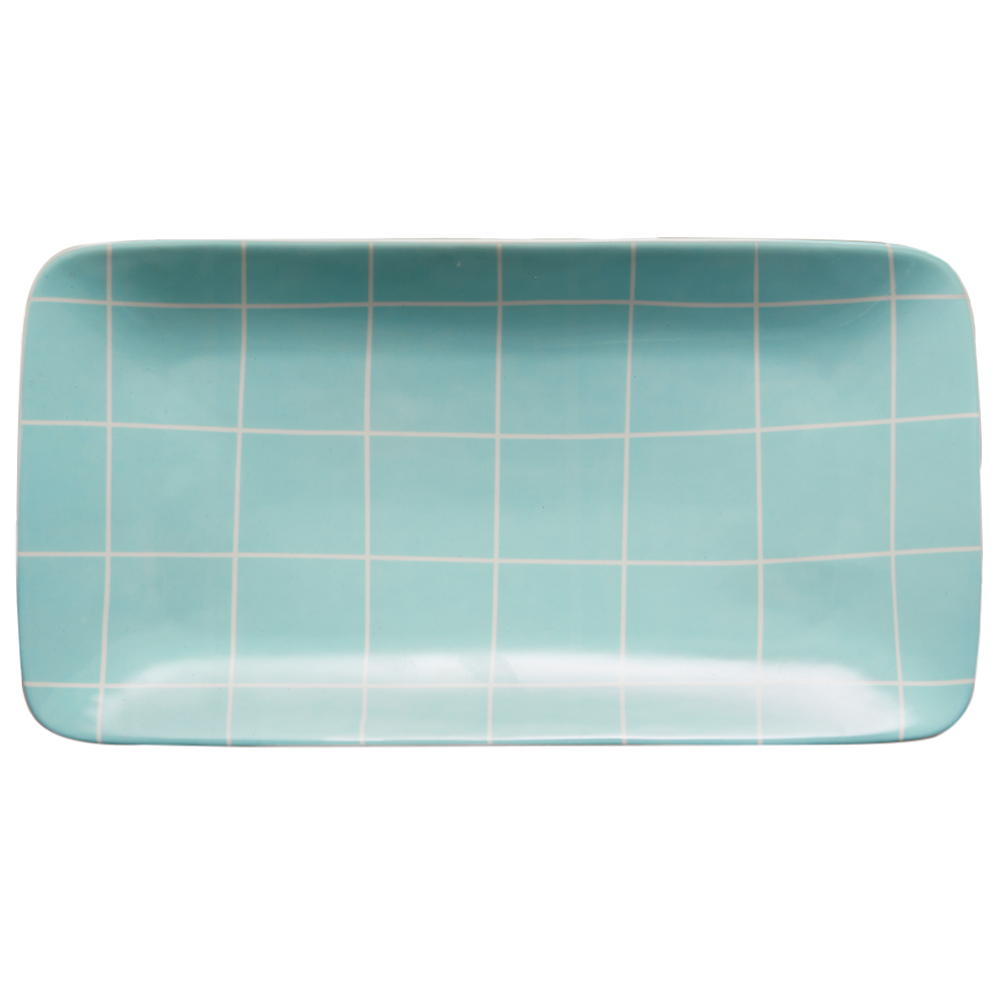 Blue Ceramic Tray