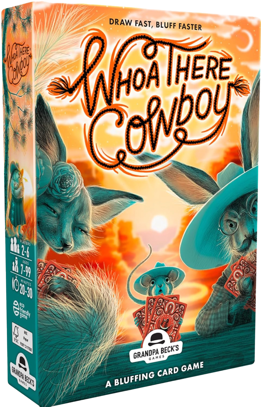 Whoa There Cowboy Card Game