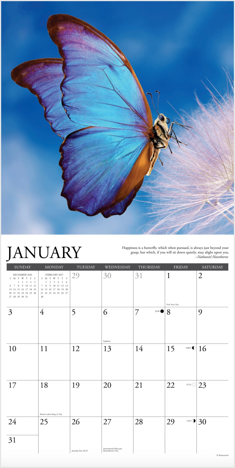 2027 Inspirations Wall Calendar, , large