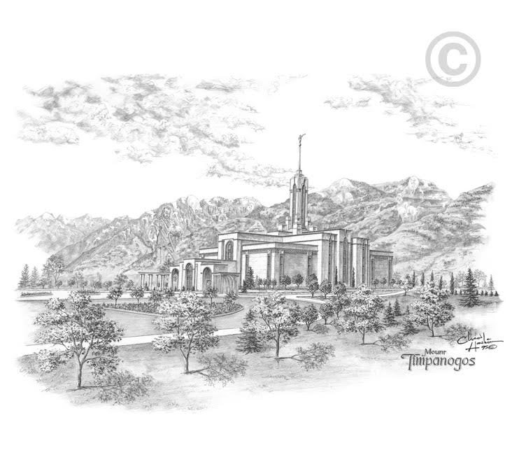Mt. Timpanogos Temple Recommend Holder, , large