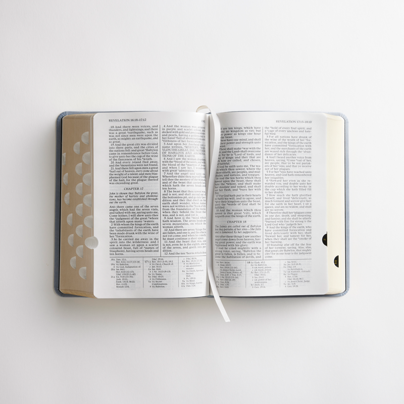 Holy Bible Simulated Leather, Regular Indexed (Color Options), , large image number 2
