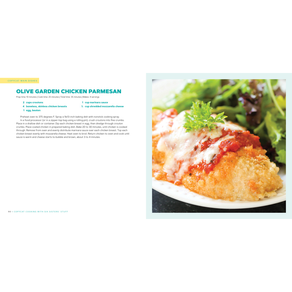 Six Sisters' Stuff Copycat Cooking Cookbook, , large image number 1