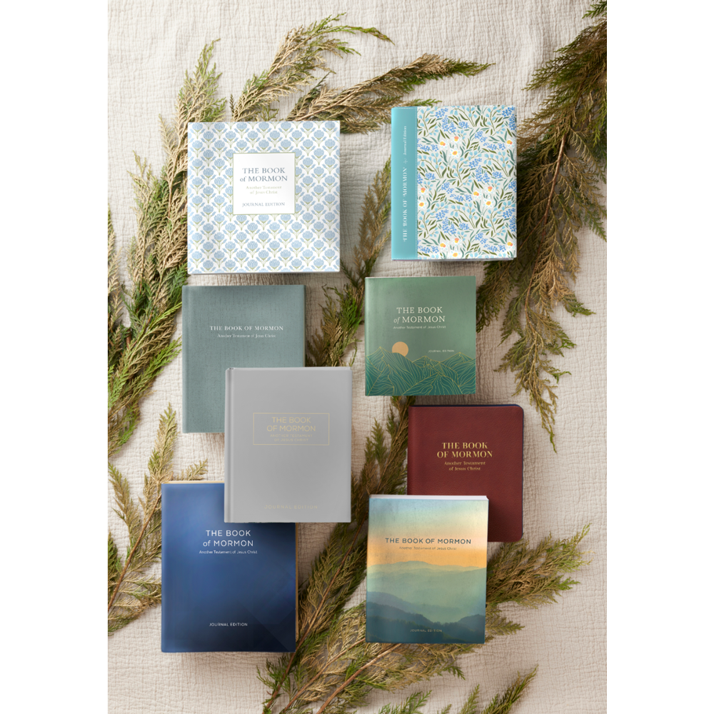 The Book of Mormon, Journal Edition Clothbound, Eucalyptus Green (Lined), , large image number 4