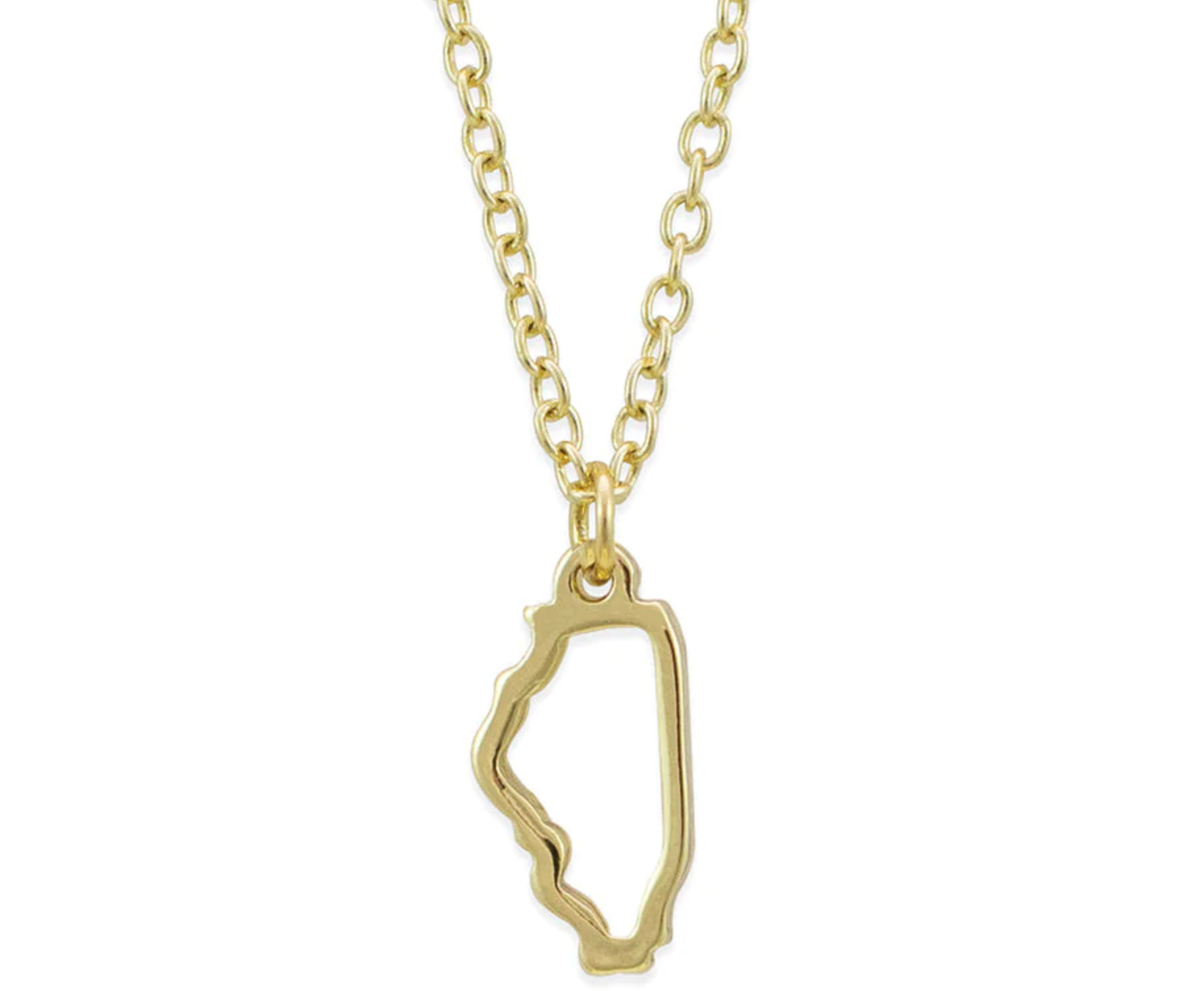 Illinois State Necklace, , large