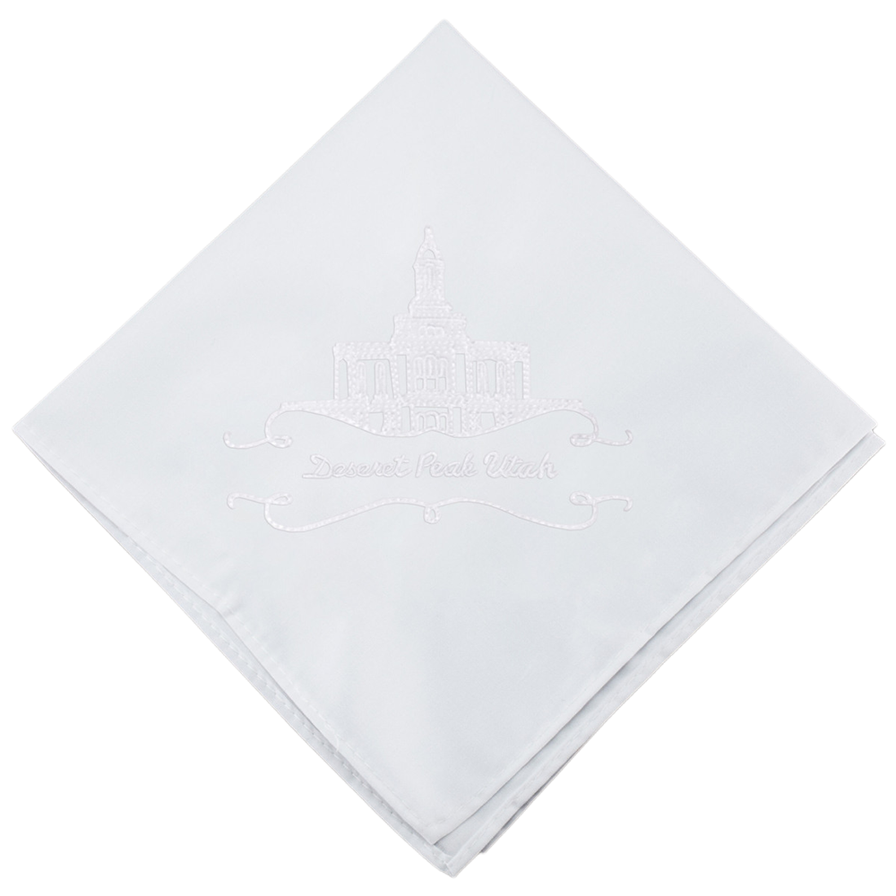 Deseret Peak Temple Handkerchief