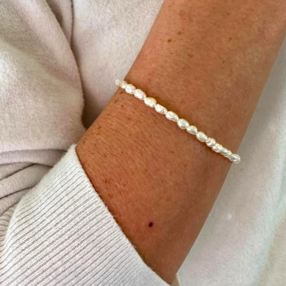 Mother Rice Pearl Bracelet, , large image number 1