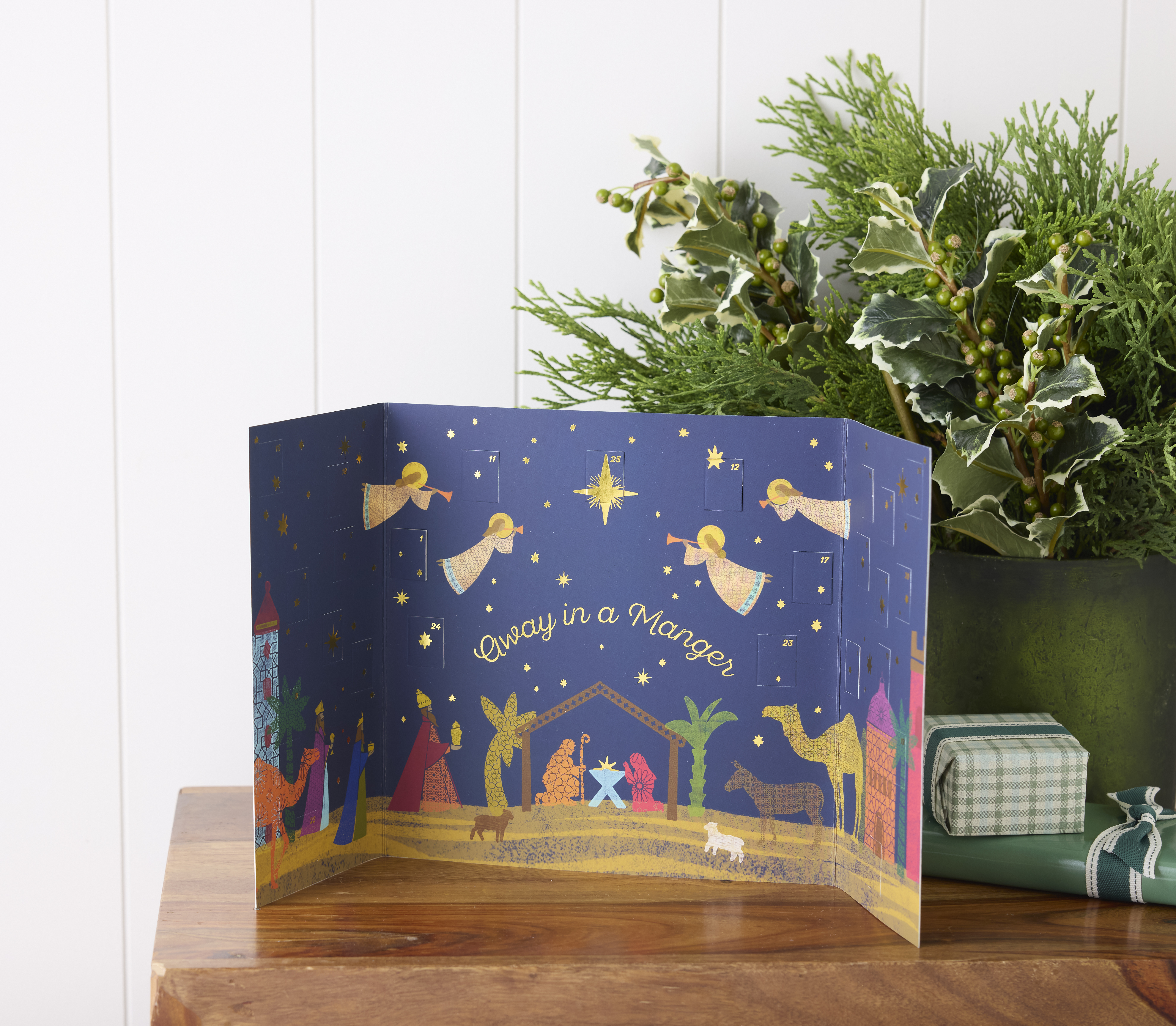 "Away in a Manger" Nativity Advent Calendar, , large image number 2