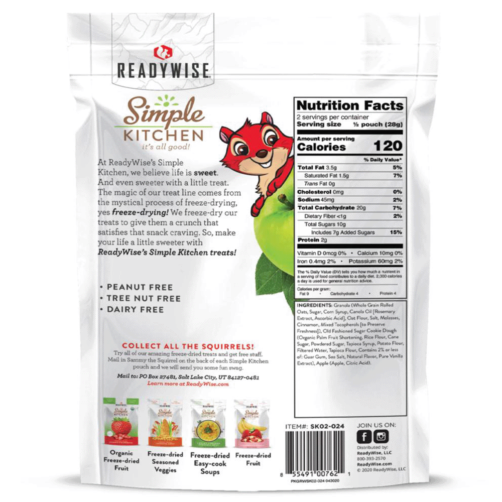 Simple Kitchen Old Fashioned Apple Crisp Single Pouch, , large
