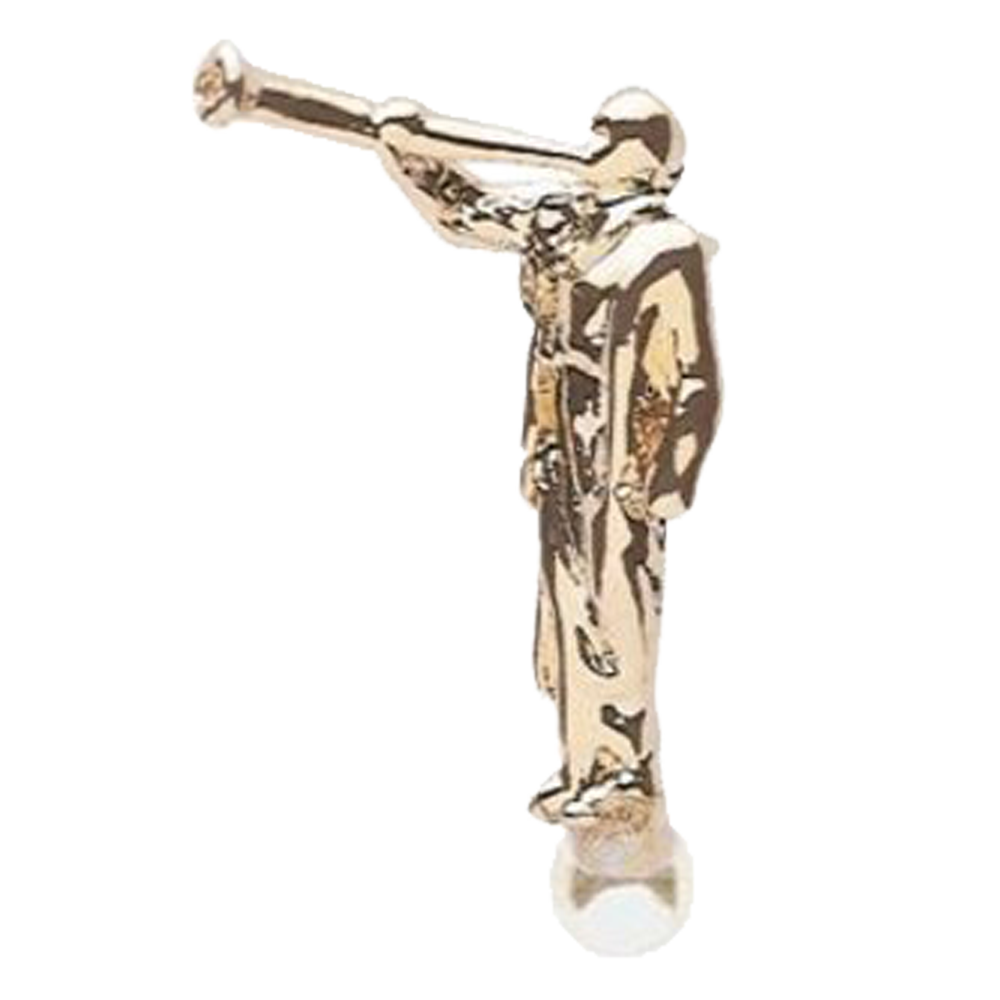 Angel Moroni on Pearl Pin