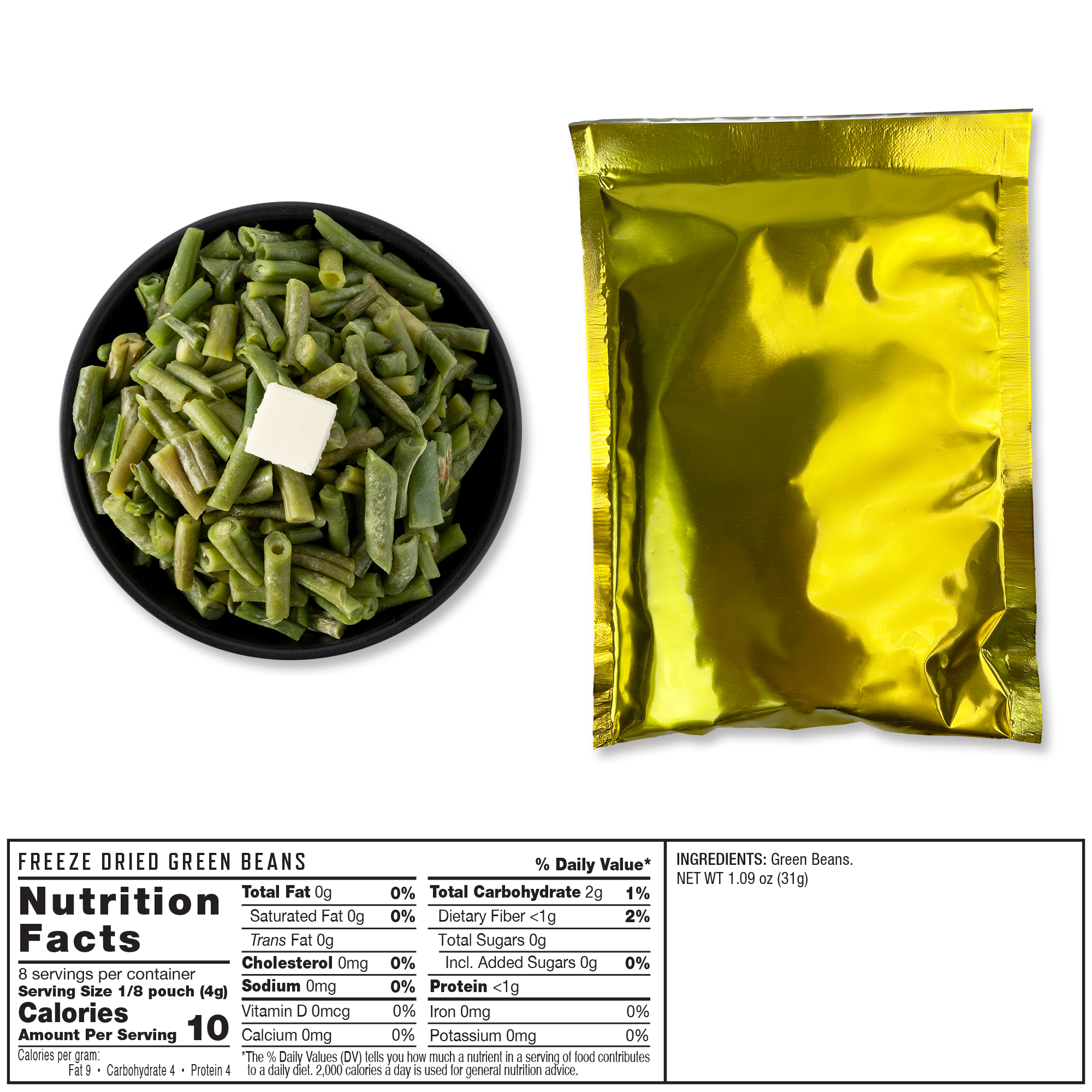 120 Serving Freeze Dried Vegetable Bucket, , large image number 3