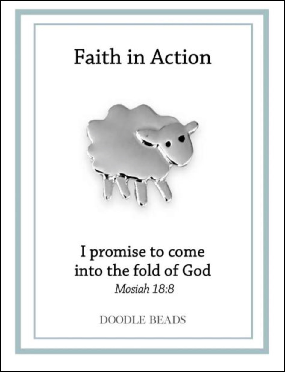 Lamb Faith in Action Pin