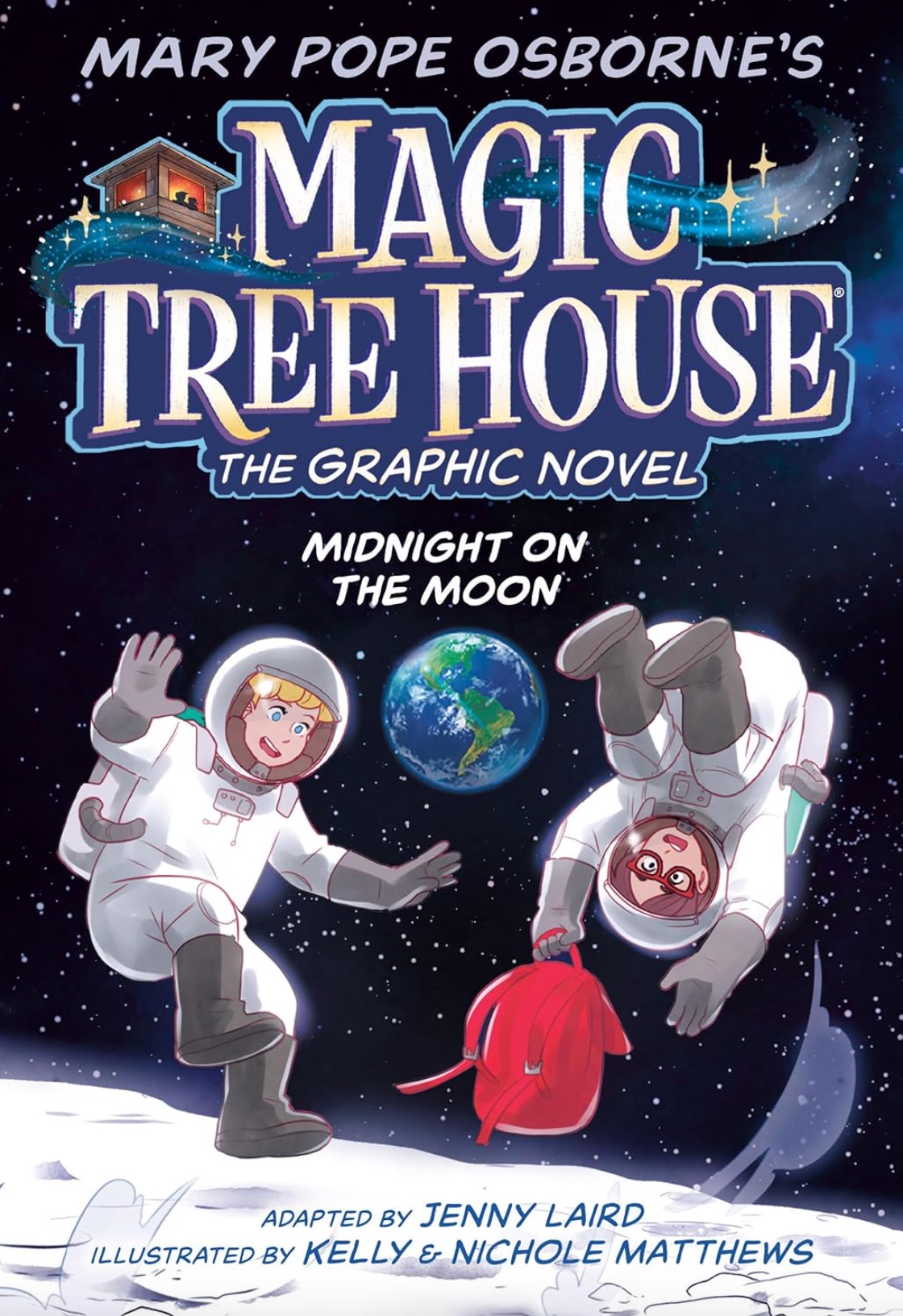 Midnight on the Moon (Magic Tree House Graphic Novel, Book 8), , large image number 0