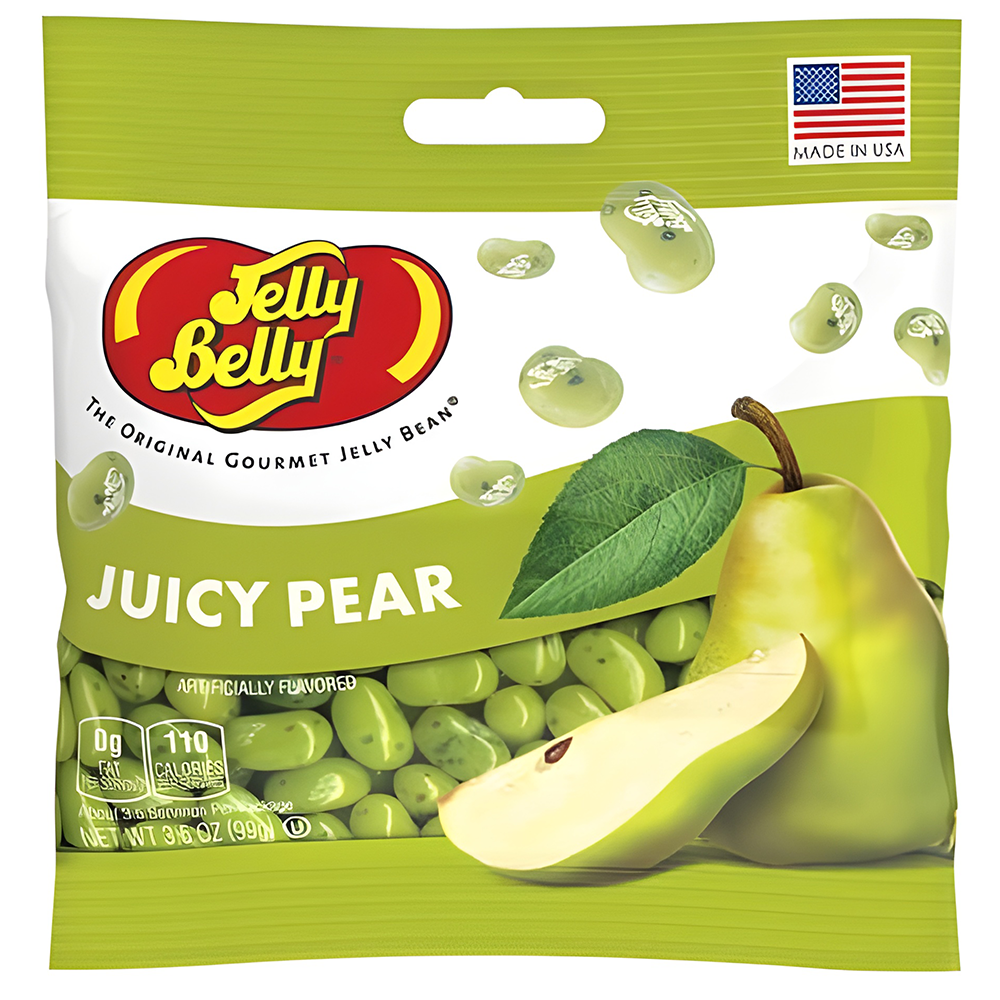 Jelly Belly Bagged Pear 3.5 Oz Bag