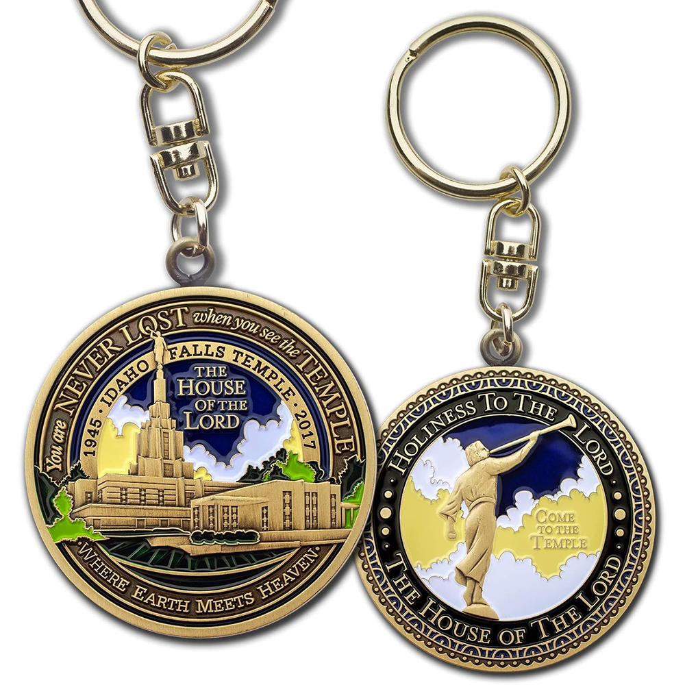 Idaho Falls Idaho Temple Keychain, , large image number 3