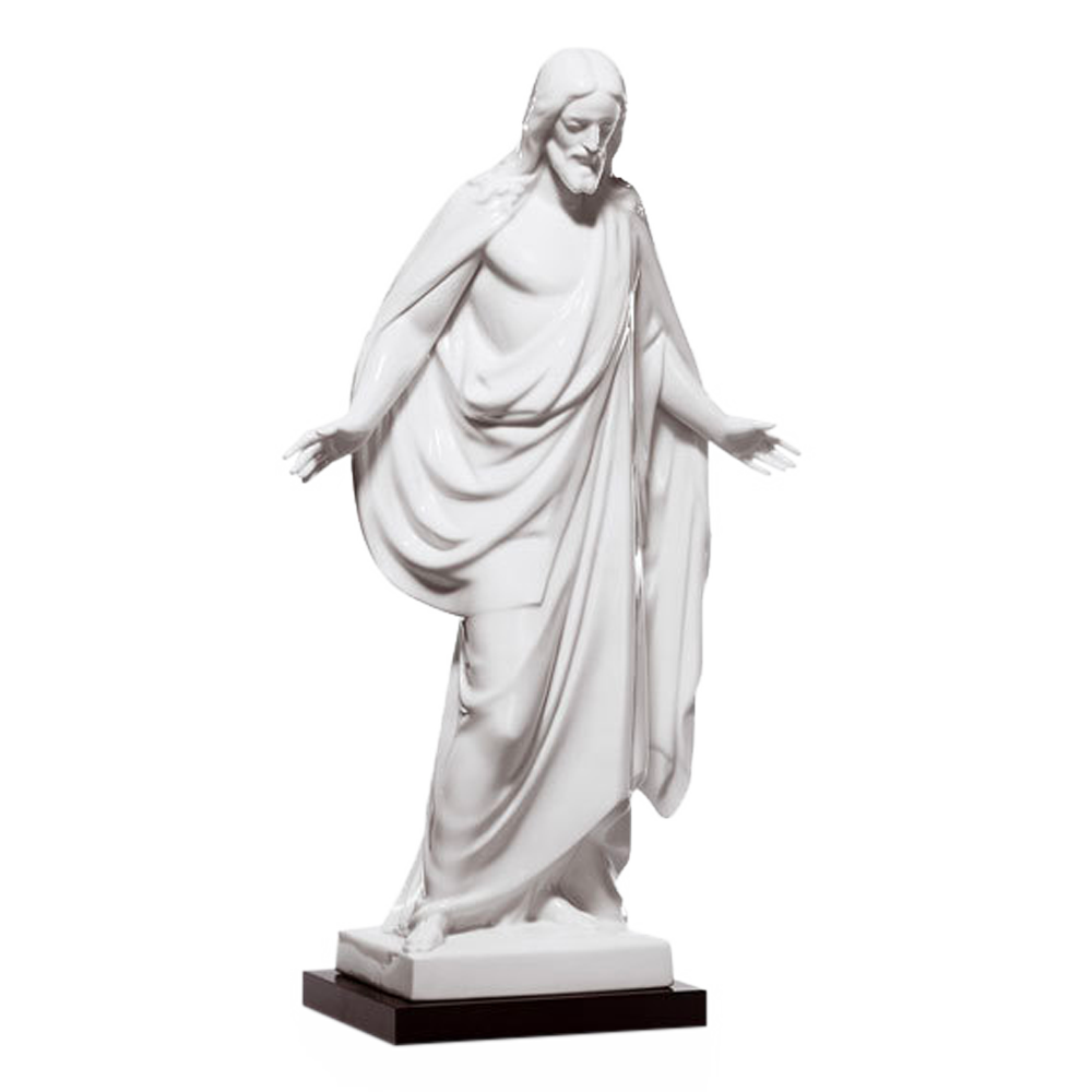 Lladro Christus (20-Inch Glossy Porcelain on Base)