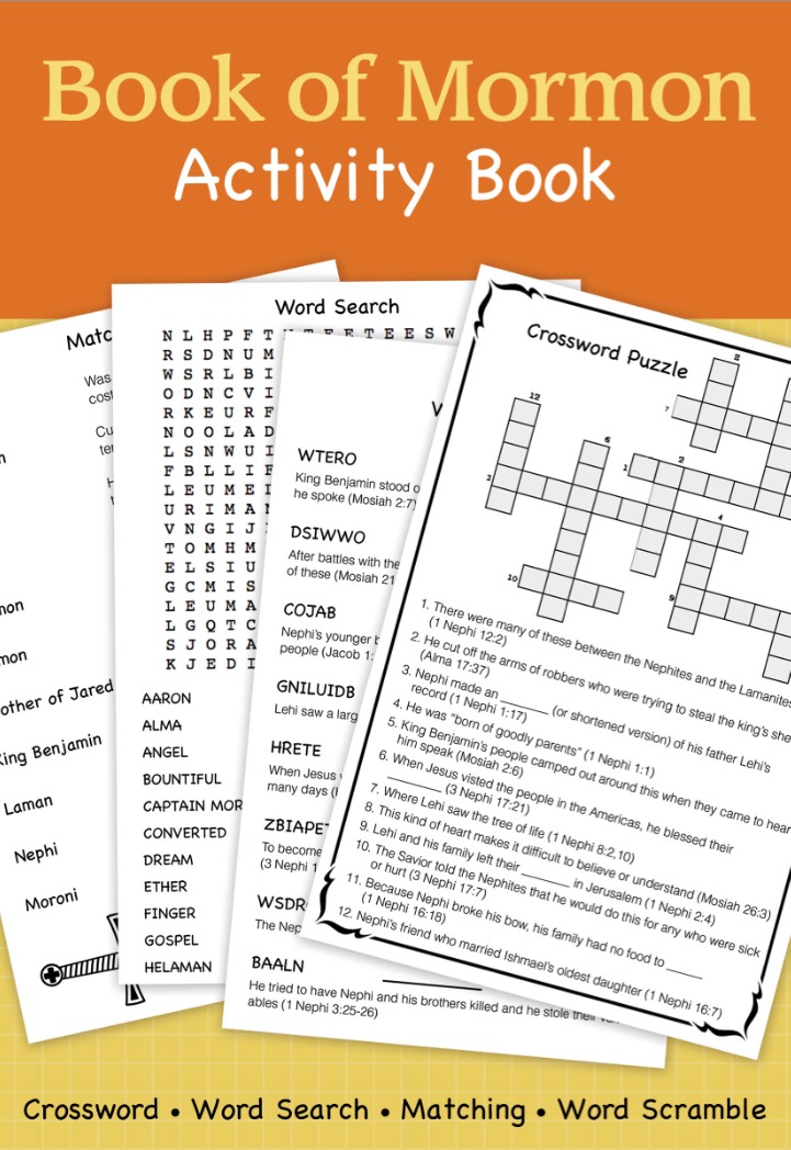 Book of Mormon Activity Book, , large image number 0