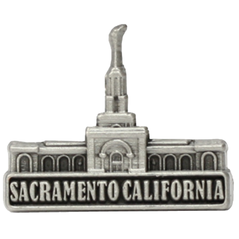 Sacramento Temple Pin, , large