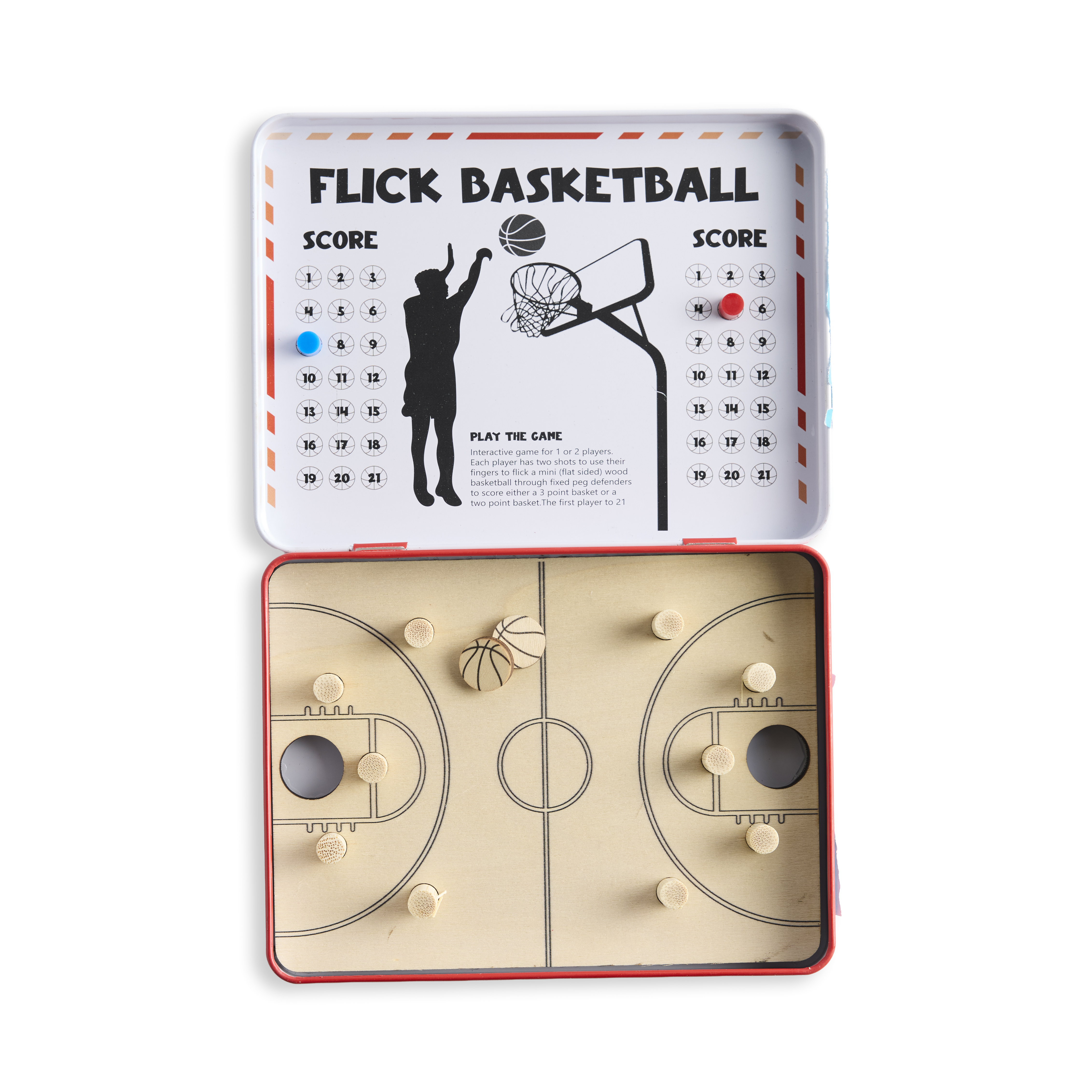 Flick Basketball Travel Game, , large