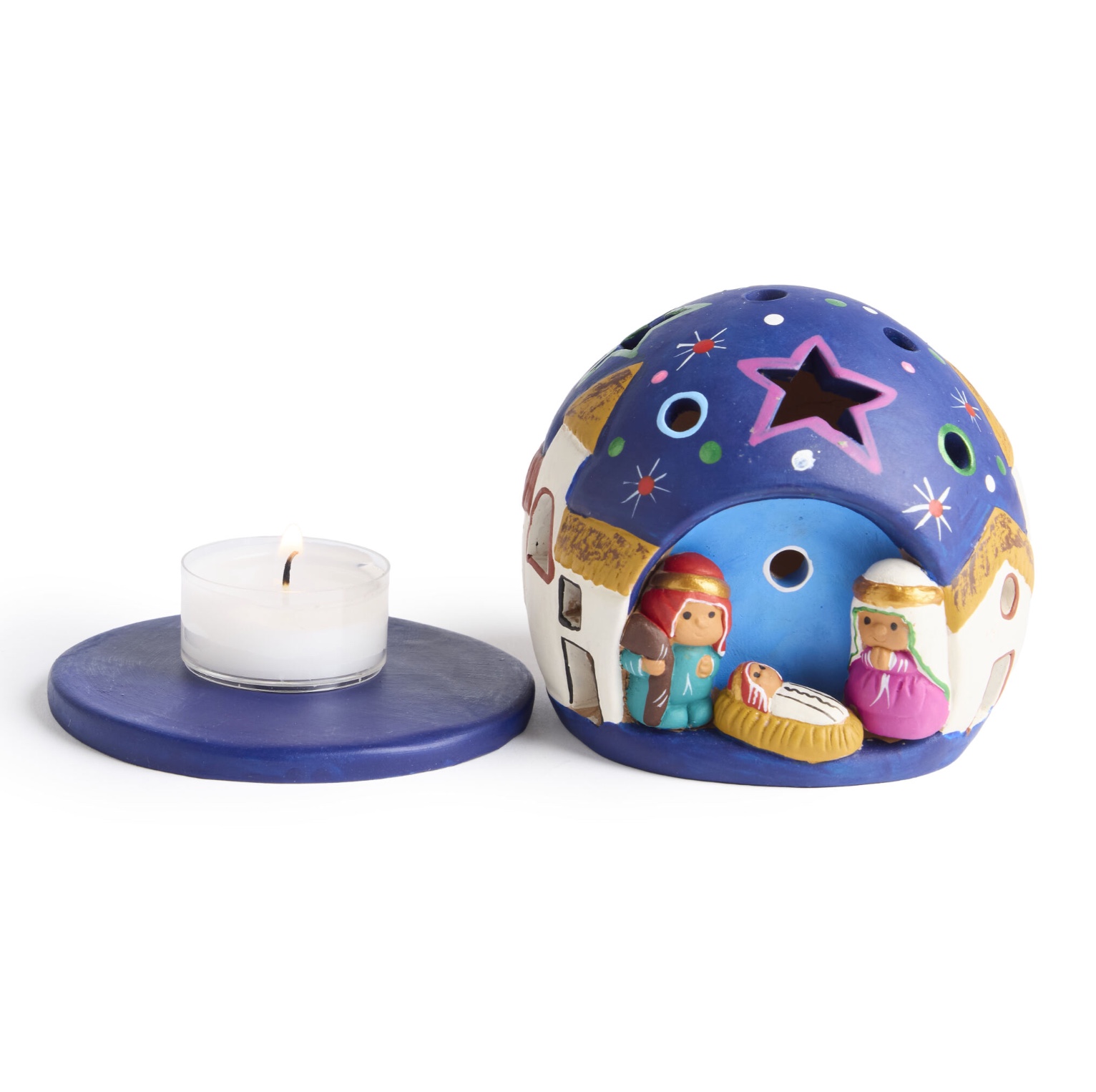 Peru Round House Nativity, , large image number 2