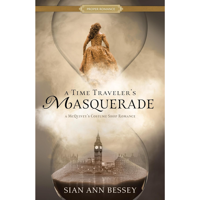 A Time Traveler's Masquerade (A McQuivey's Costume Shop Romance, Book 1)