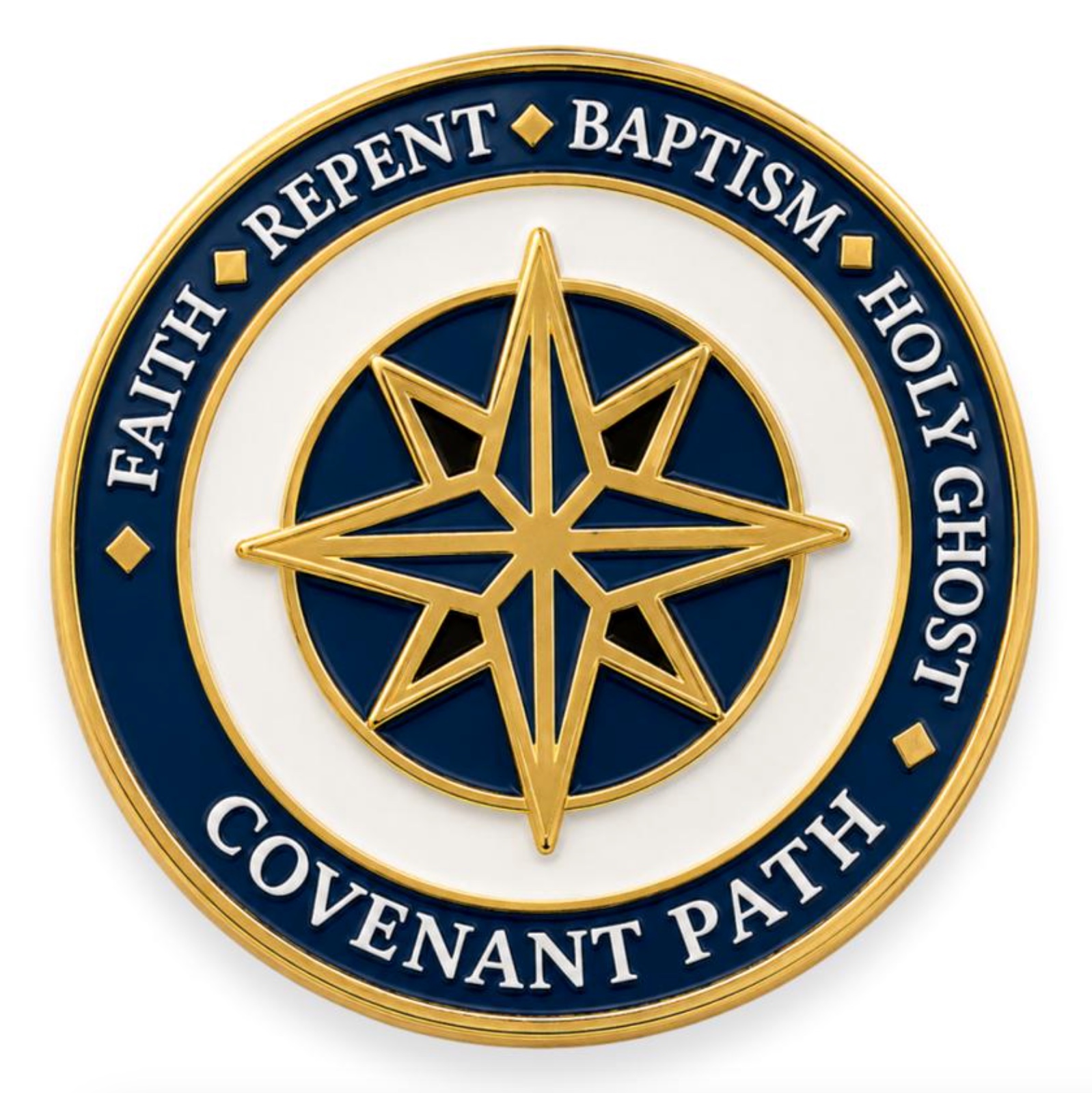 First Step on the Covenant Path Spinner Pin, , large image number 2