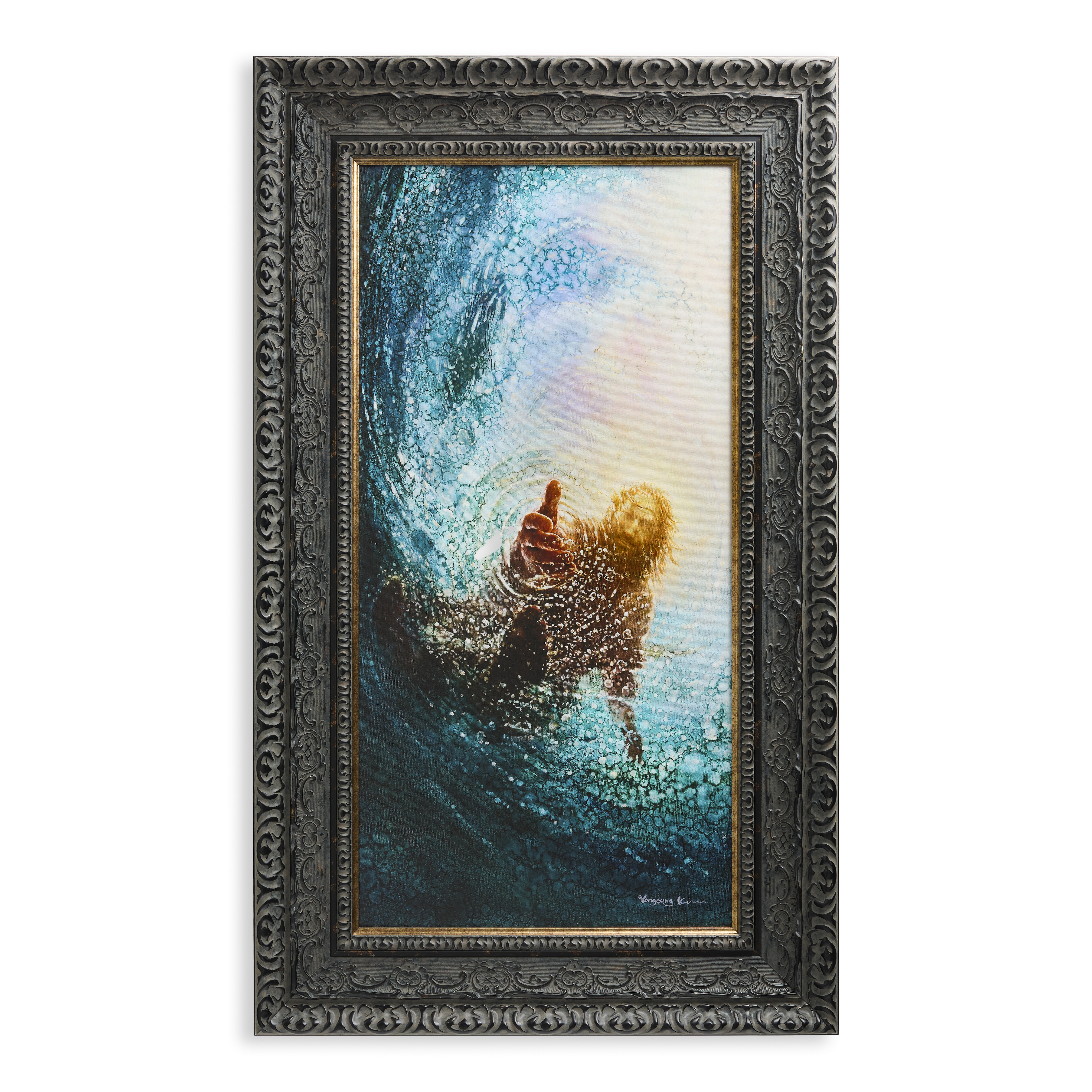 The Hand of God (23x38 Framed Art)