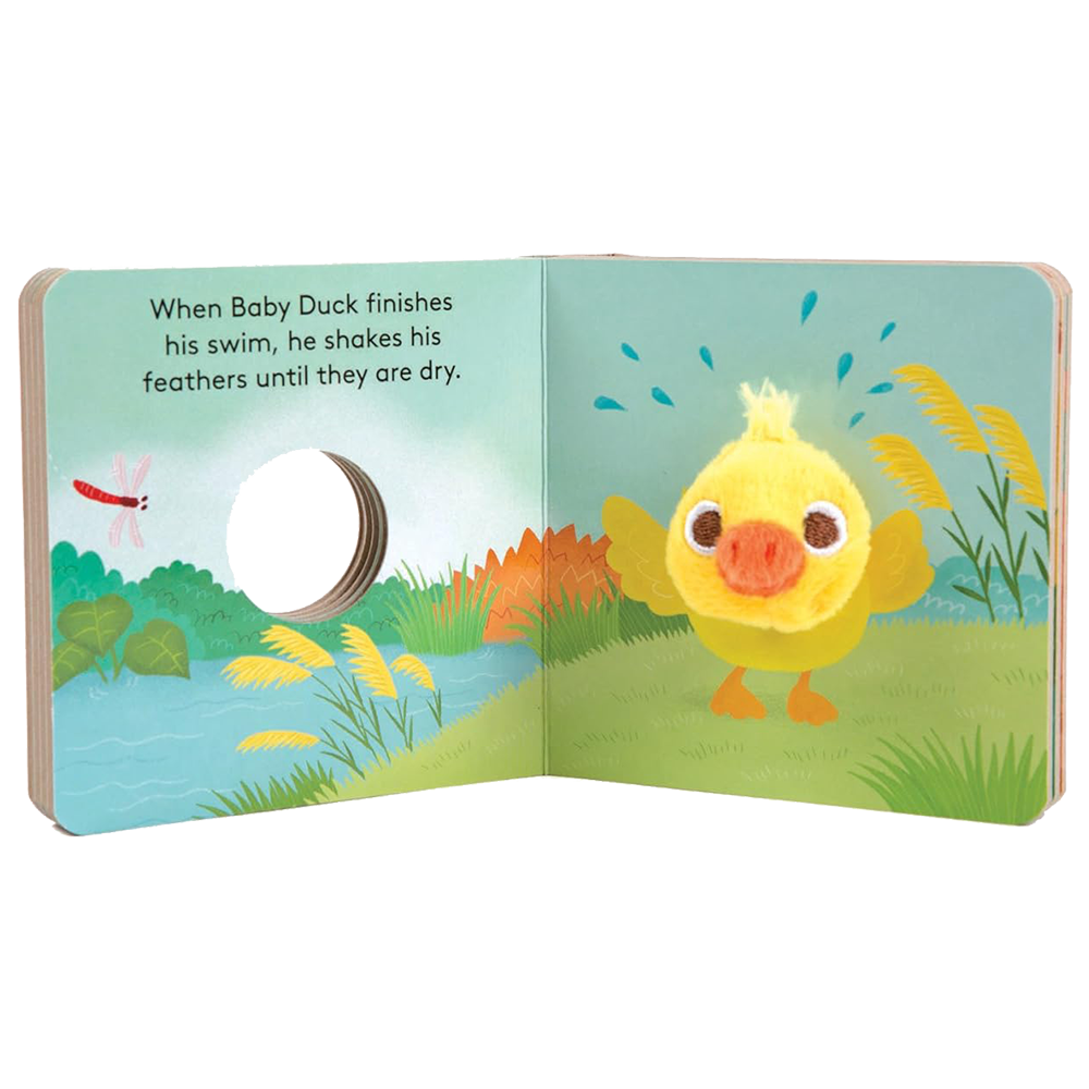 Baby Duck Finger Puppet Book, , large image number 2