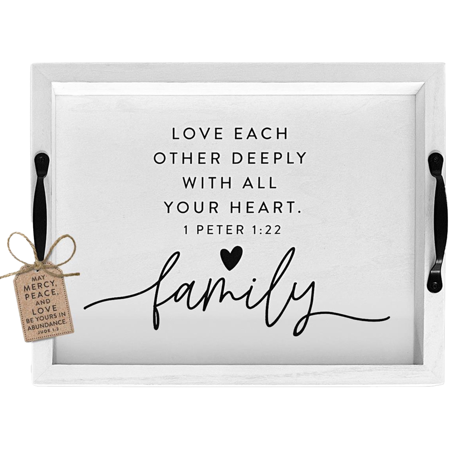 Family Wood Tray