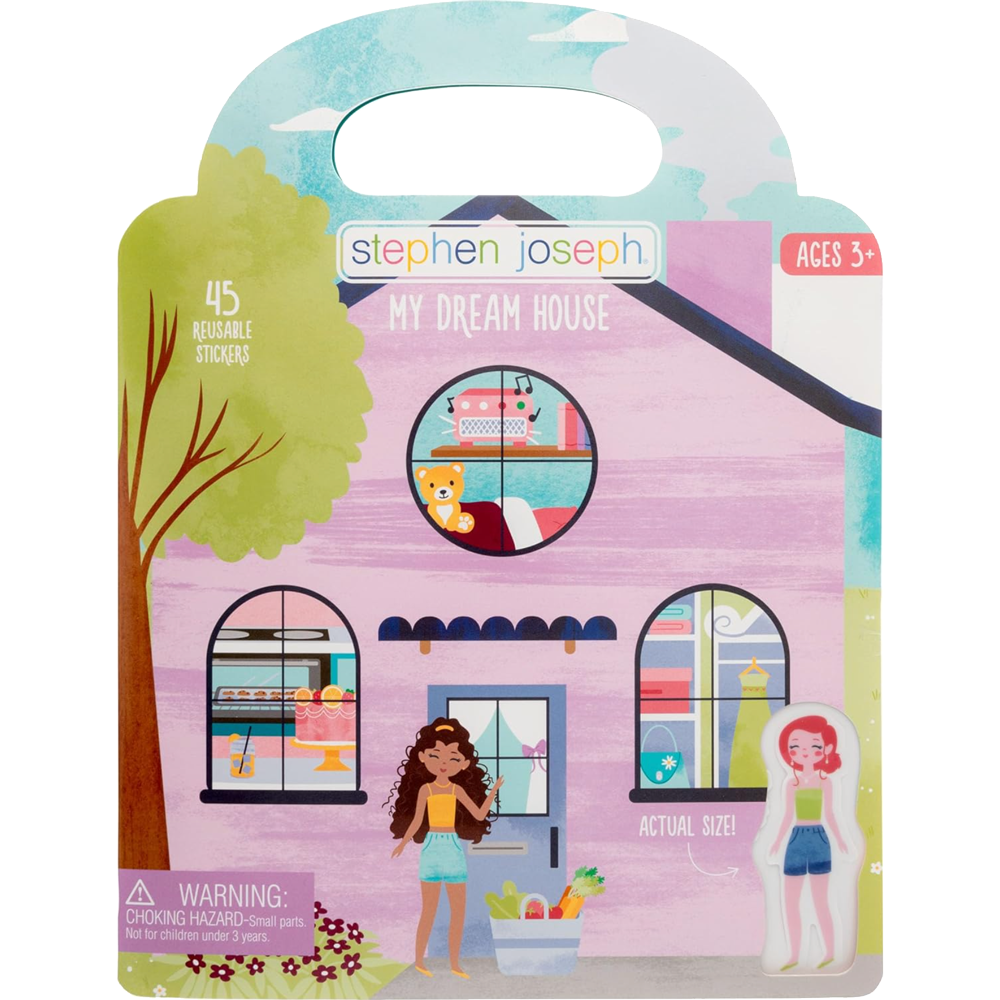 My Dream House Reusable Sticker Book