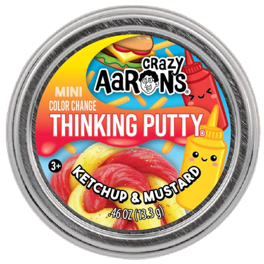 Ketchup & Mustard Mini Thinking Putty