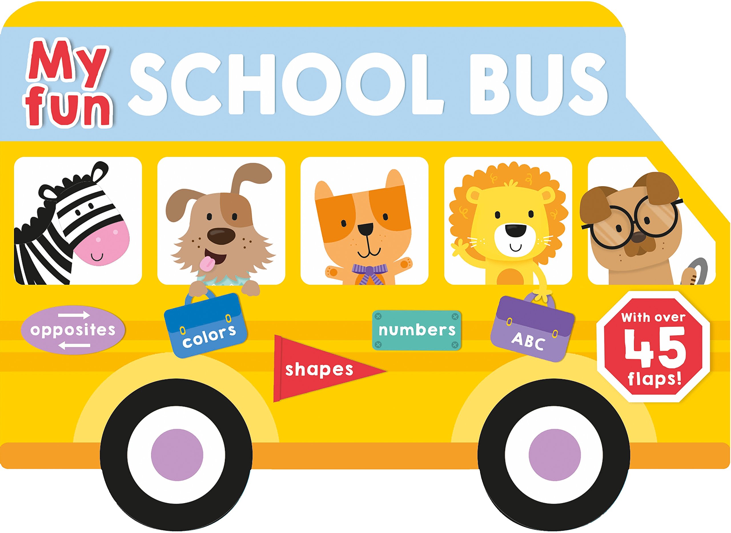 My Fun School Bus Lift-the-Flap