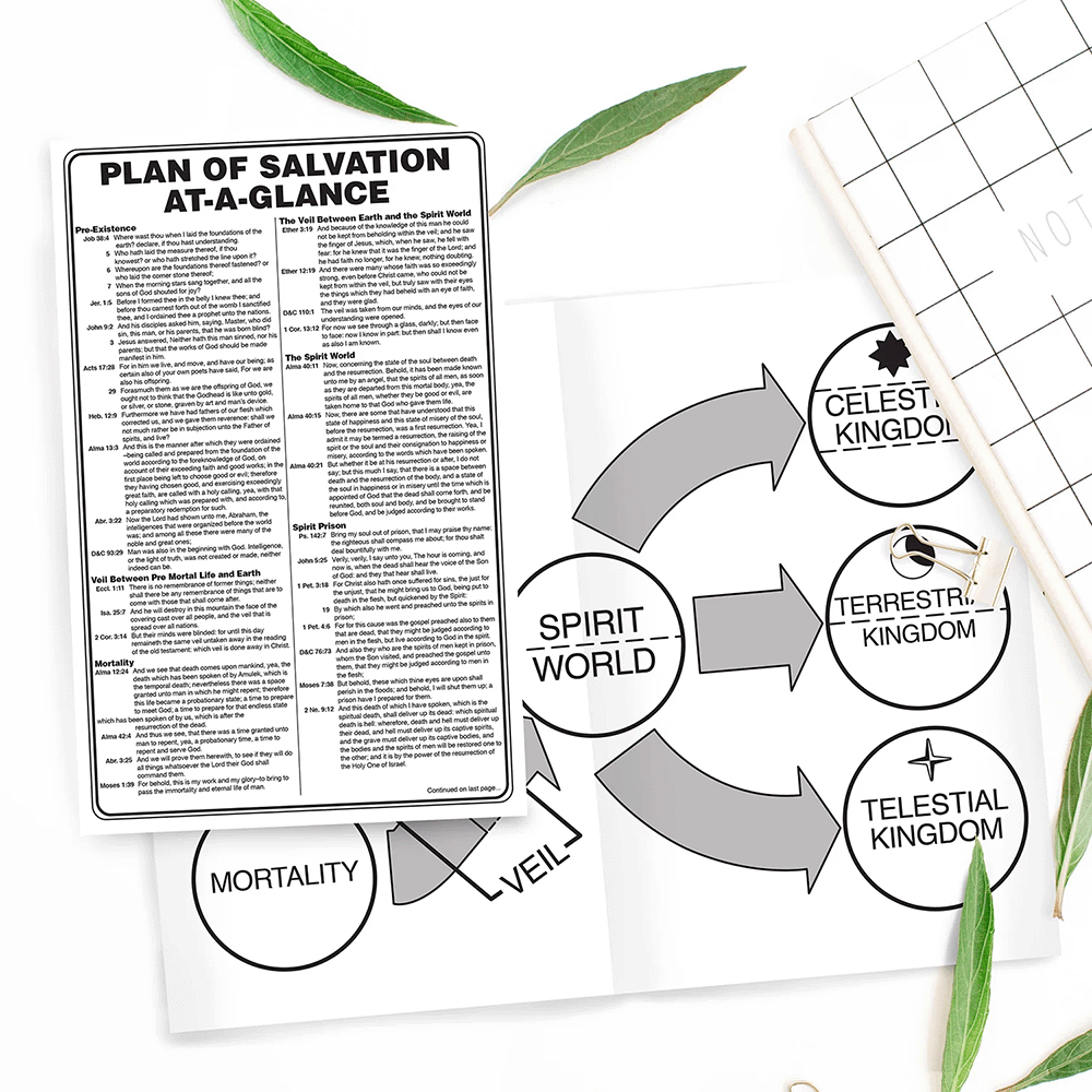 At A Glance Plan of Salvation, , large