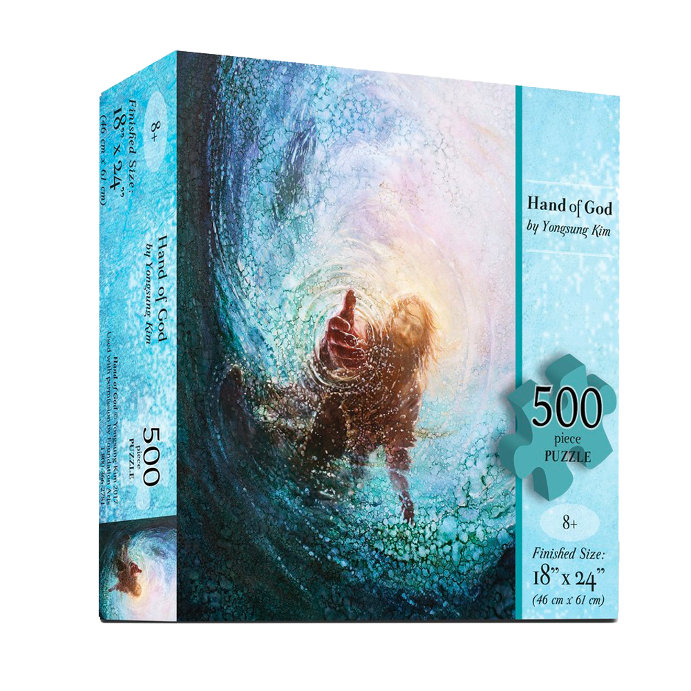 Hand of God 500 Piece Puzzle