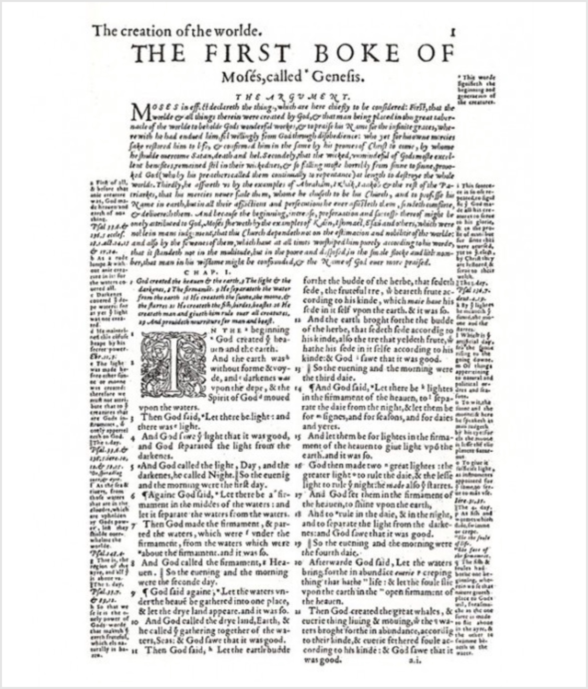 Geneva Bible 1560 Edition, , large
