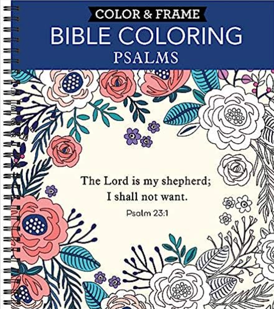 Psalms Bible Adult Coloring Book