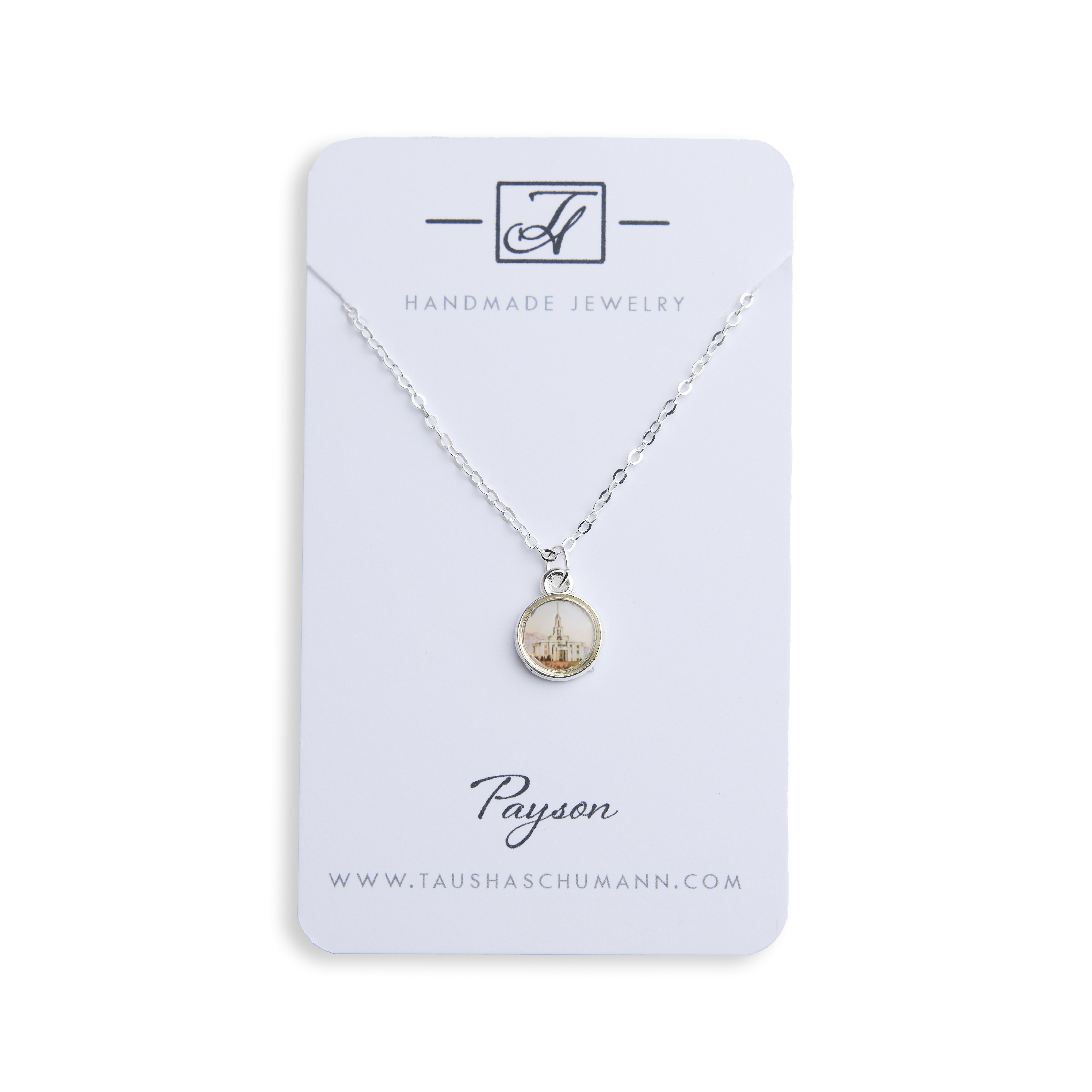 Payson Utah Temple Necklace