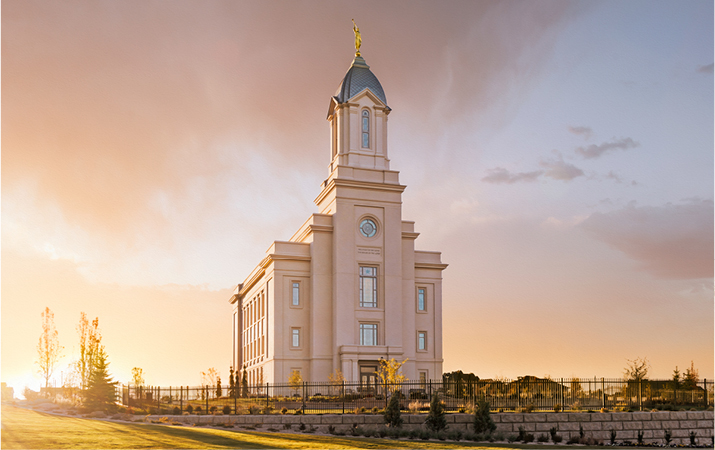 Cedar City Temple No Flip Recommend Holder, , large